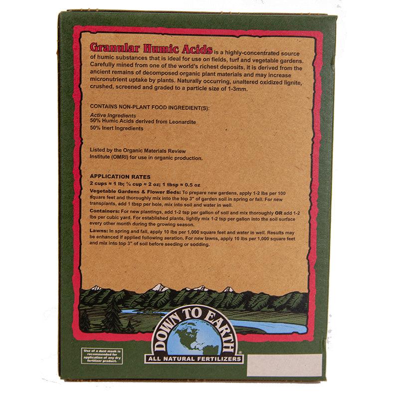 Humic Acids, Granular (5 lb Box)