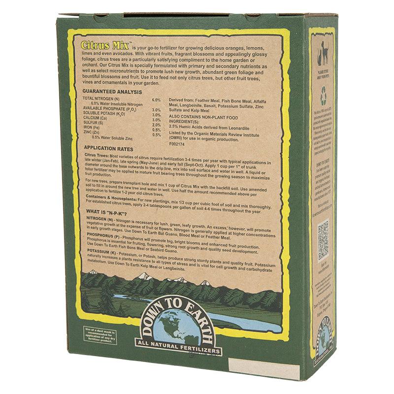 Citrus Mix Fertilizer 6-3-3 (5 lb), Garden from Grow Organic