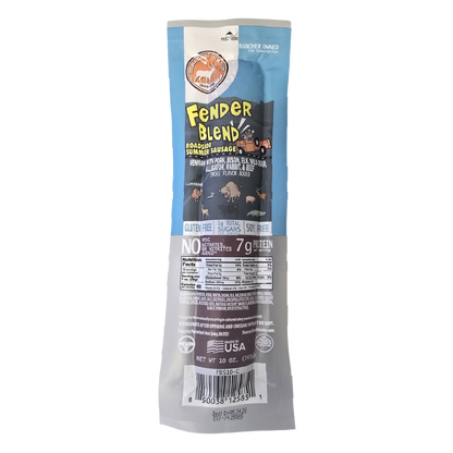 Fender Blend Summer Sausage (10 oz.), Meat from Pearson Ranch Jerky
