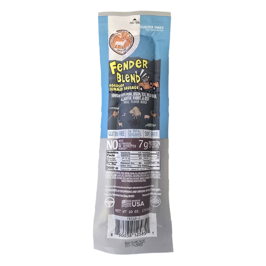 Fender Blend Summer Sausage (10 oz.), Meat from Pearson Ranch Jerky