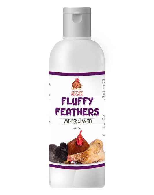 Fluffy Feathers Herbal Shampoo For Chickens 8 oz from Dahlia Pets