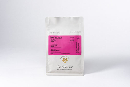 Feliciana Pink Bourbon Whole Bean 12 oz (340 gr) by Feliciana Coffee