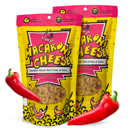 Hatch Red Chile, Garlic, Cheddar Mac and Cheese by FishSki Provisions