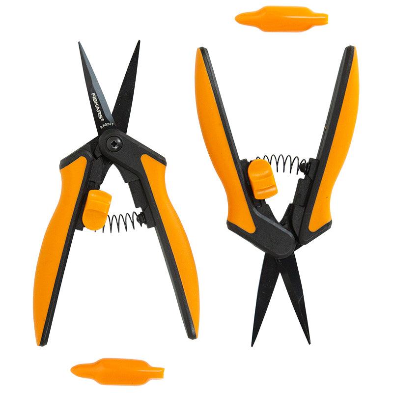 Fiskars Softgrip Nonstick Micro-Tip Snip (2/pk), Garden from Grow Organic