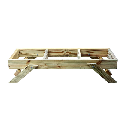 Folding Three Hive Stand