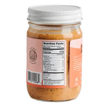 Beurre: Crunchy Date Peanut Butter (2 JARS)