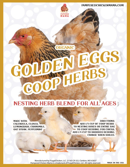 Golden Eggs Nesting Herbs from Dahlia Pets