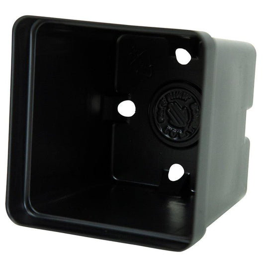 Square Plastic Pots - 4", Garden from Grow Organic