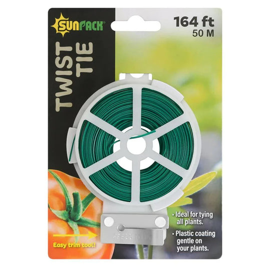 Twist Tie with Cutter 164', Garden from Grow Organic