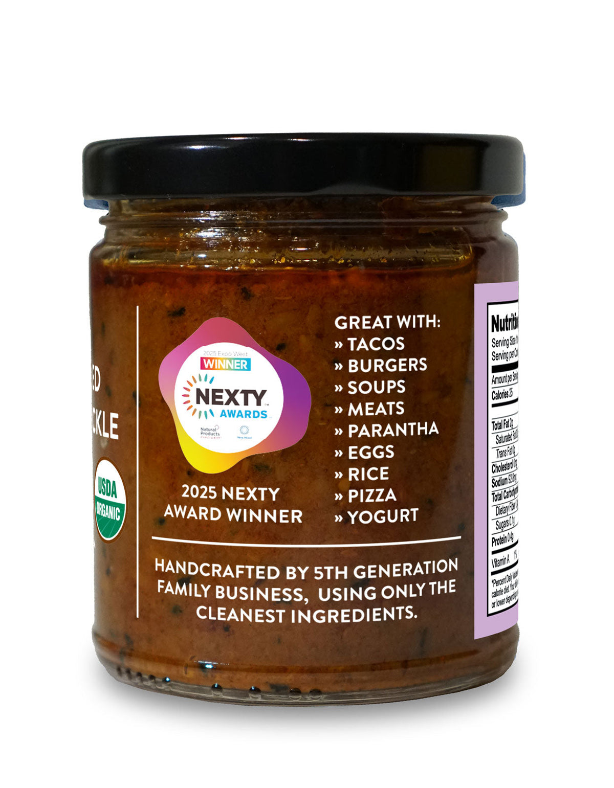 Fermented Garlic Pickle, Certified Organic - 9 oz
