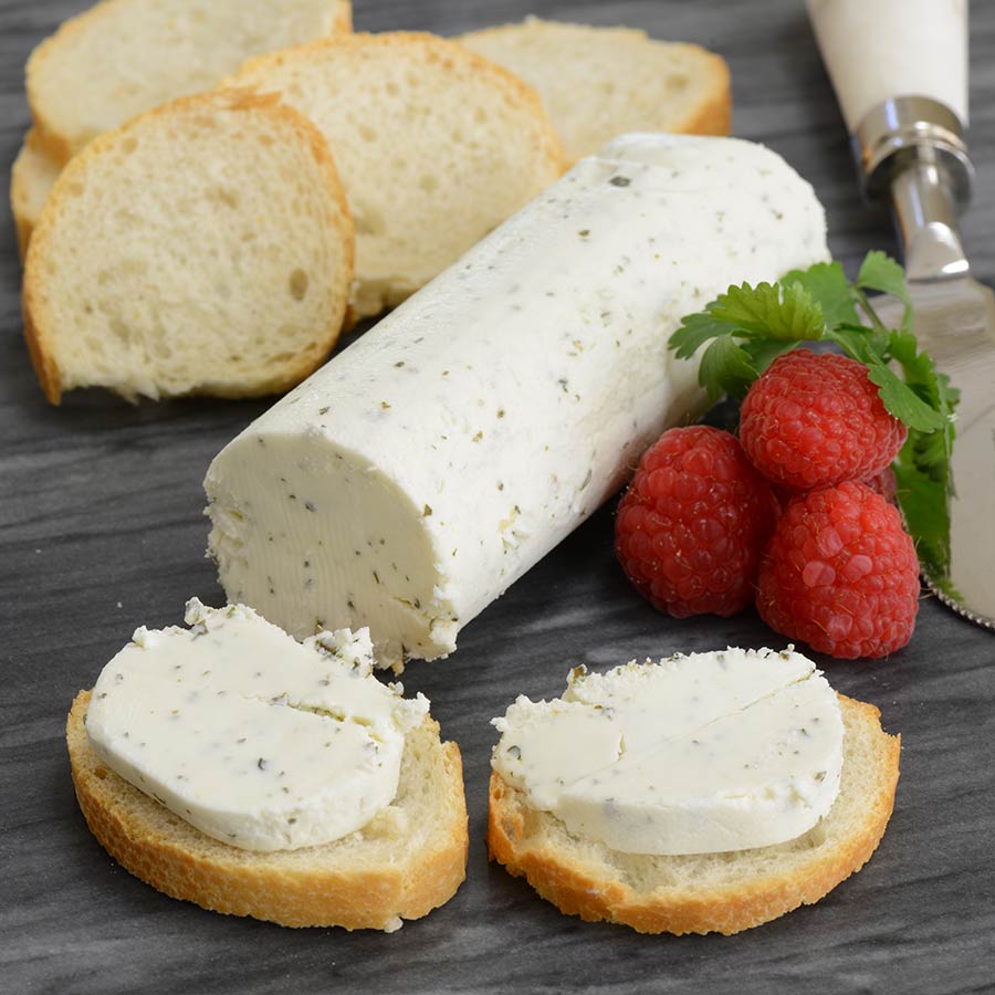 LaClare Garlic & Herb Goat Cheese, Cheese from Keystone Cheese