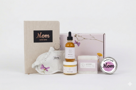 Pampering Mother’s Day Gift Box – Handmade Natural Skincare & Spa Kit, Gift Box from Lizush