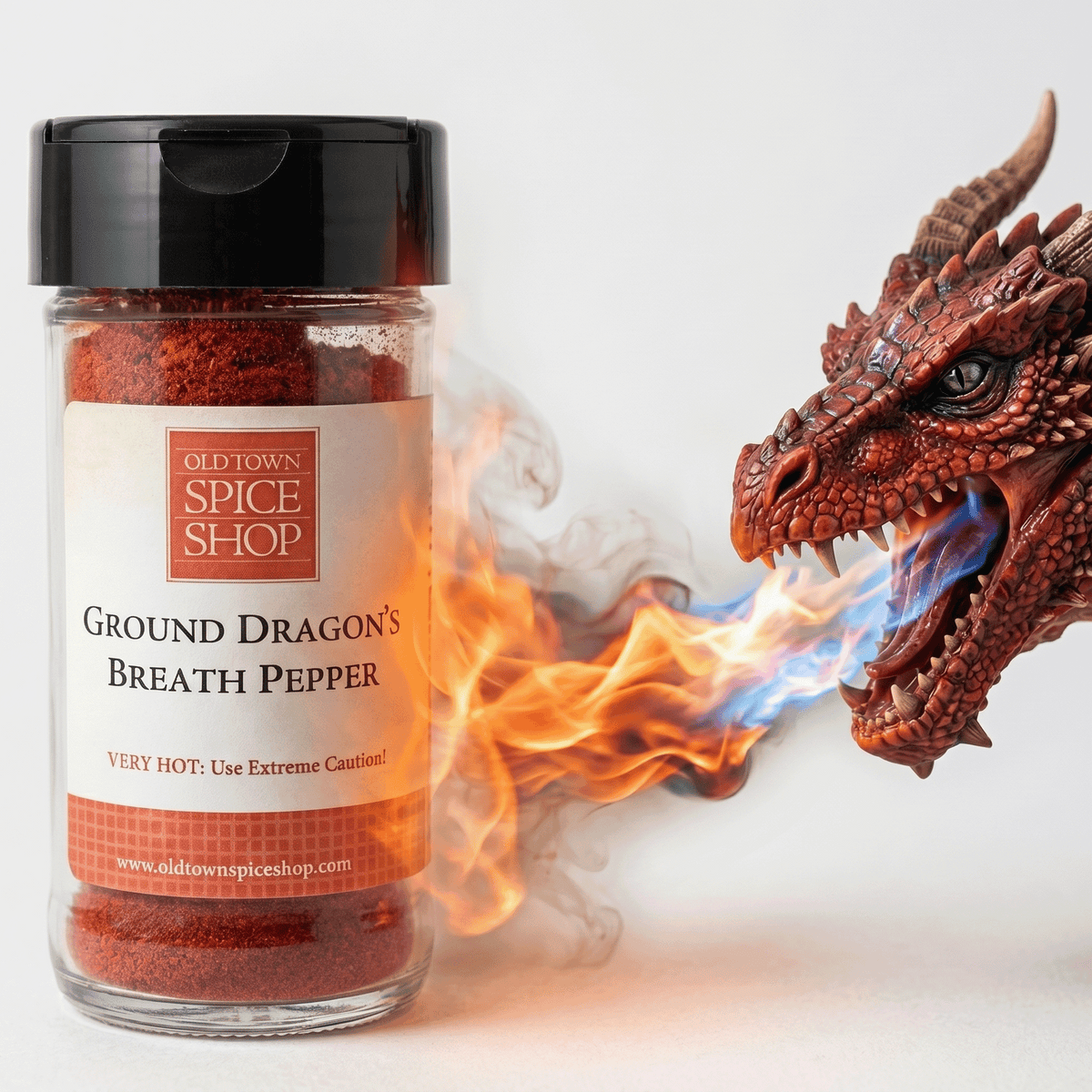 Ground Dragon's Breath Pepper by Old Town Spice Shop