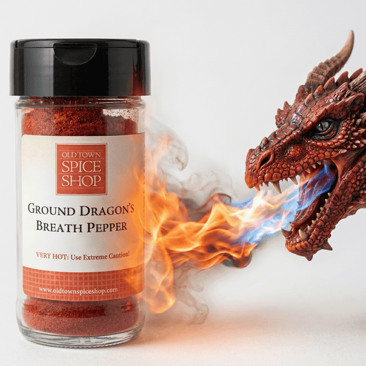 Ground Dragon's Breath Pepper by Old Town Spice Shop
