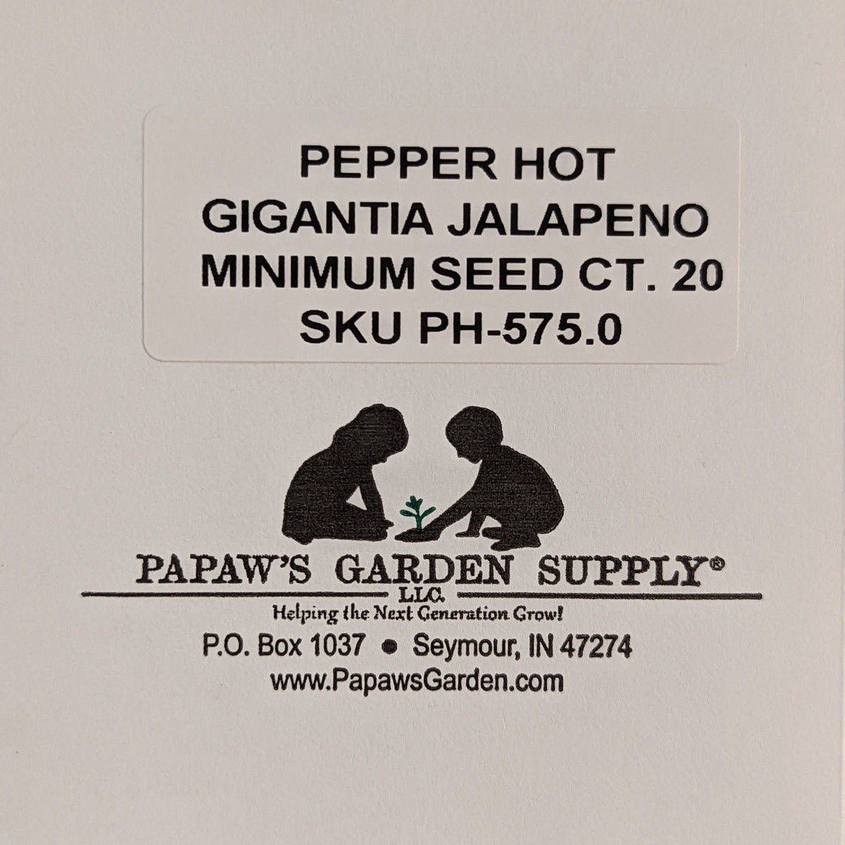 Gigantia Hybrid Jalapeno Hot Pepper Seeds, image 3 of 5
