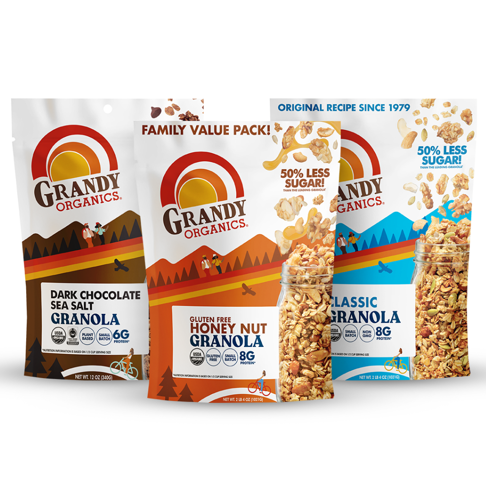 Granola Sampler Box by Grandy Organics