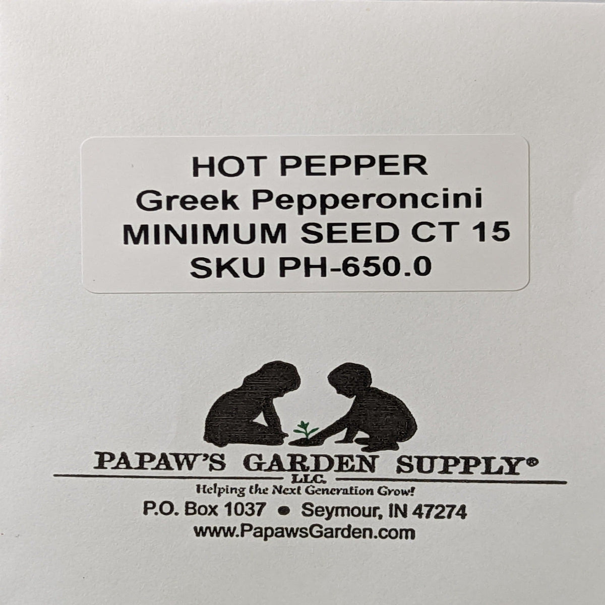 Greek Pepperoncini Hot Pepper Seeds, image 3 of 5