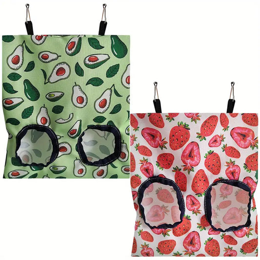 Rabbit Hay Feeder, Hanging Hay Feeding Bags For Rabbit, Cute Hay Manger Dispenser For Small Animal Big Hamster, Chinchilla, Hamster from Dahlia Pets