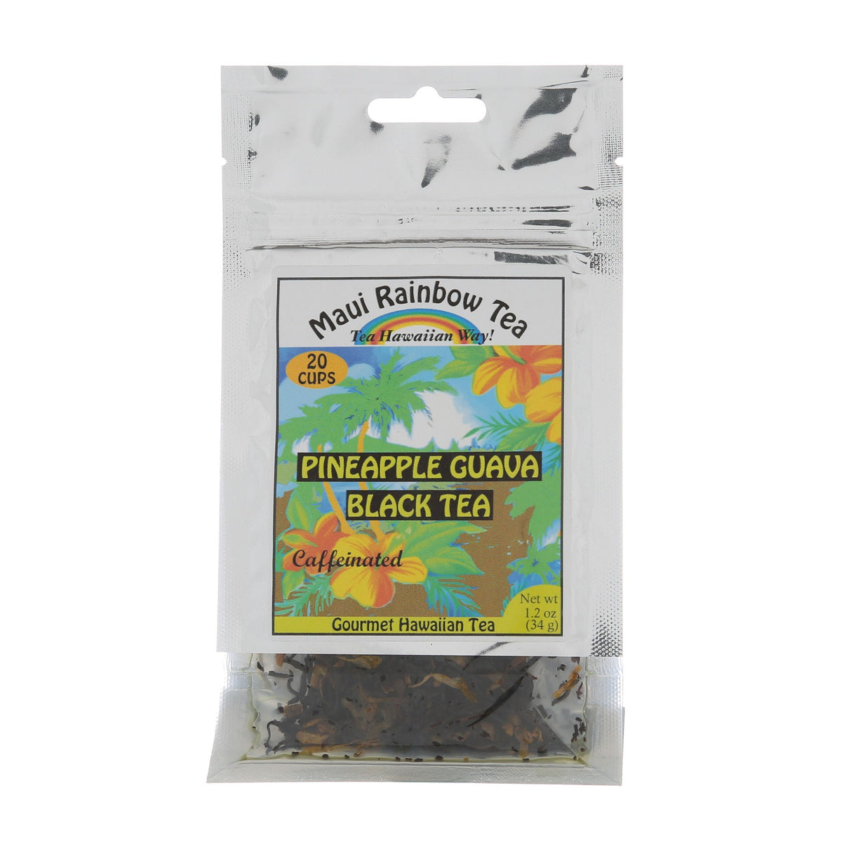 Maui Rainbow Tea Pineapple Guava Black Tea by Tastes of Aloha