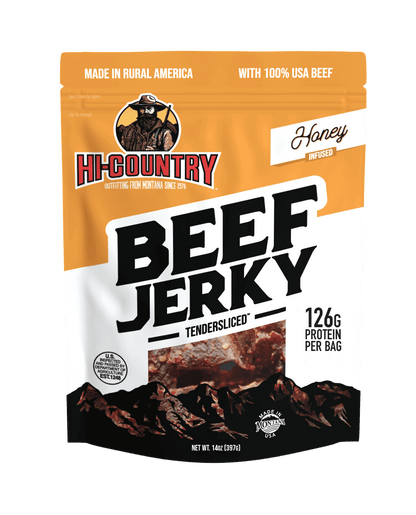 Honey Infused Beef Jerky, Jerky from Hi-Country Snack Foods Inc.