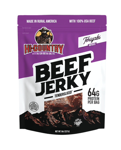 Teriyaki Infused Beef Jerky, Jerky from Hi-Country Snack Foods Inc.