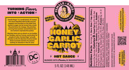 Honey Garlic Carrot Hot Sauce
