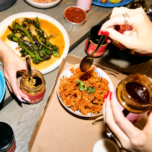 Hot Girl Trio of Chili Oil