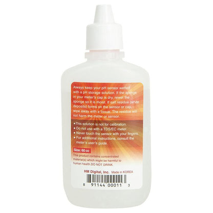 HM Digital pH Storage Solution (2 oz), Garden from Grow Organic
