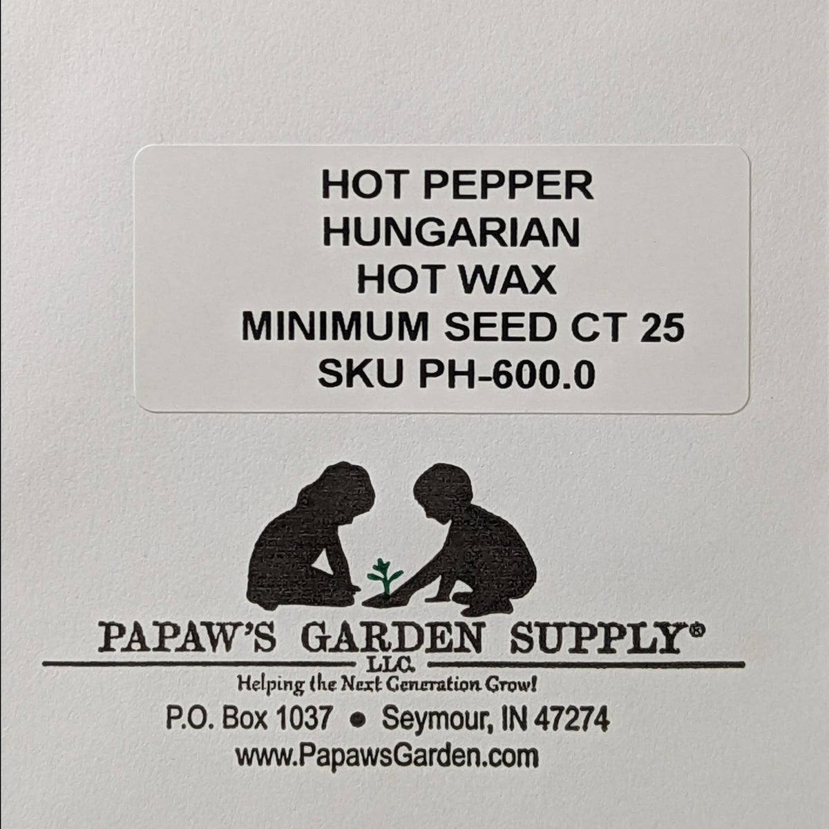 Hungarian Hot Wax Pepper Seeds, image 3 of 5