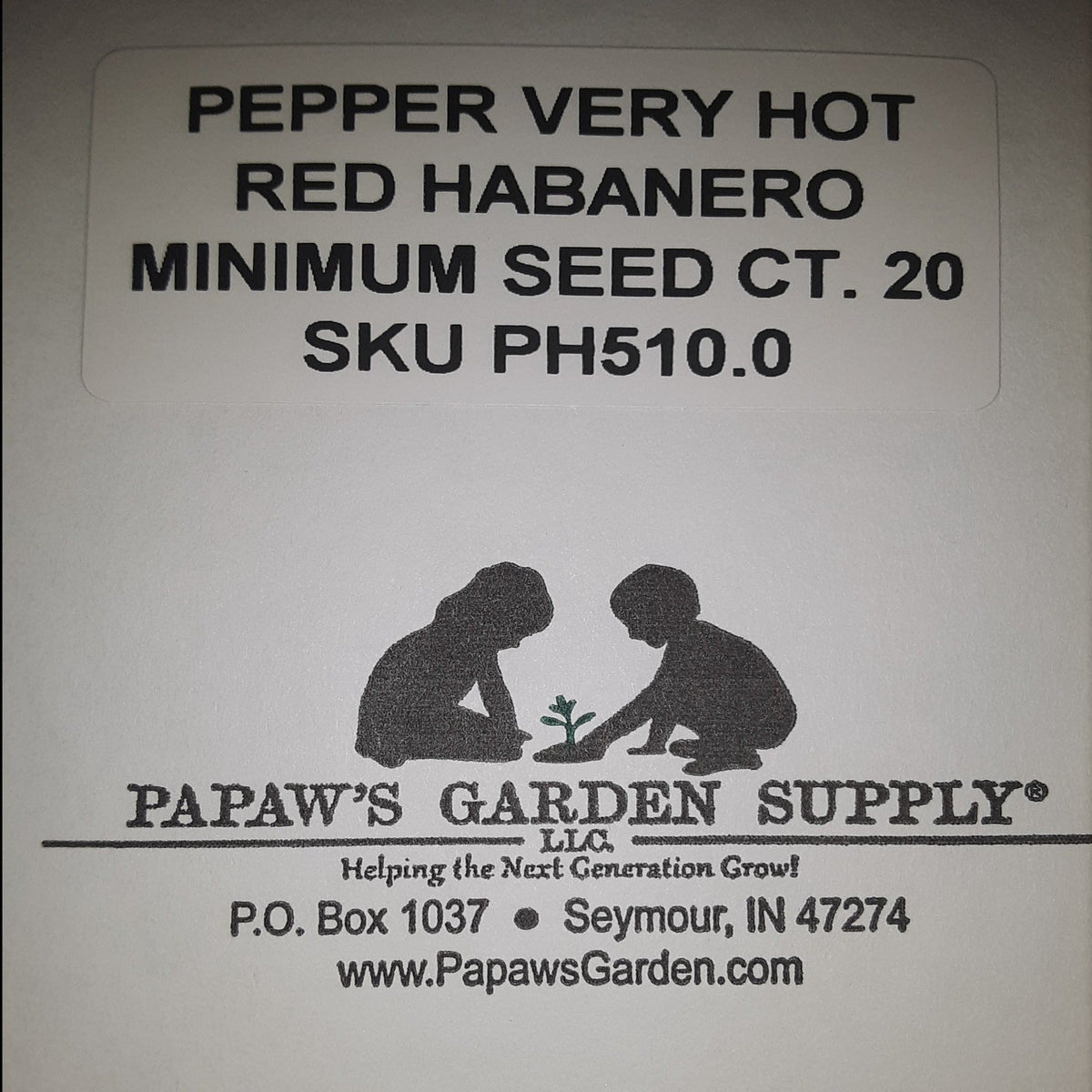 Habanero Red VERY HOT Pepper Seeds, image 3 of 5