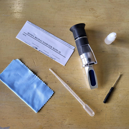 Hand Held Honey and Juice Refractometer with ATC