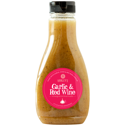 Garlic & Red Wine vinaigrette by Hanley's Foods