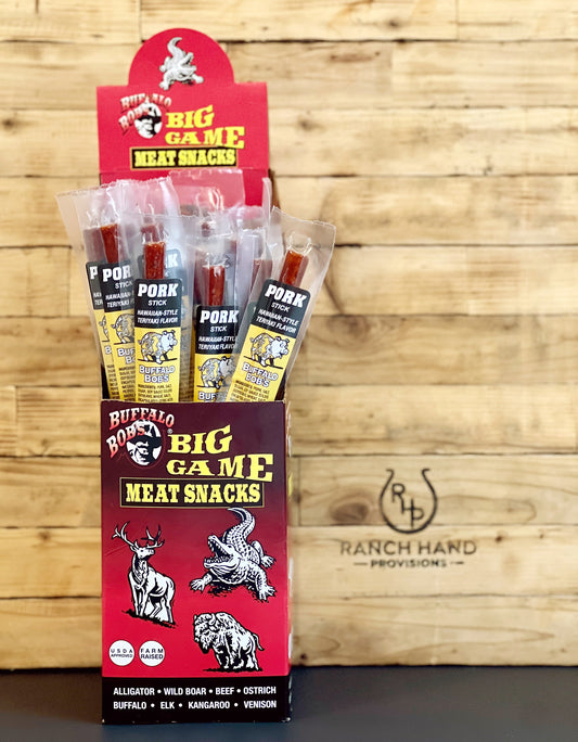 Hawaiian Pork Jerky Stick, Meat from Ranch Hand Provisions