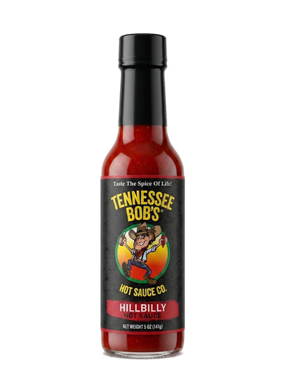 Hillbilly Hot Sauce, Hot Sauce from tennessee bob hot sauces