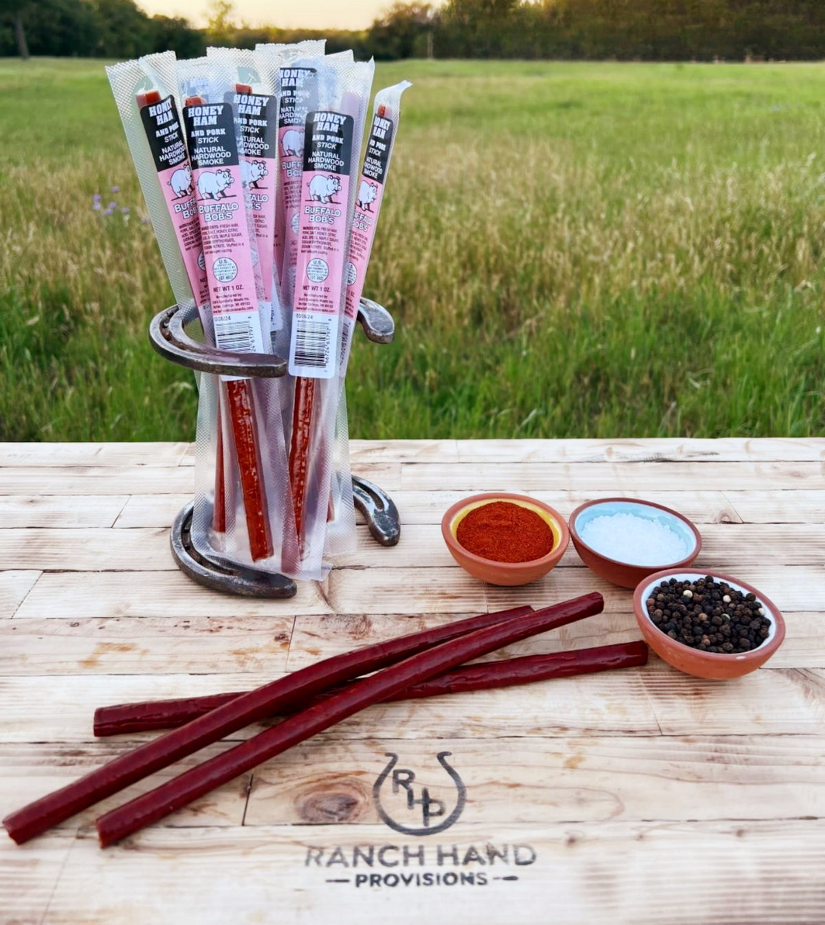 Ham Jerky Stick — Honey, Meat from Ranch Hand Provisions