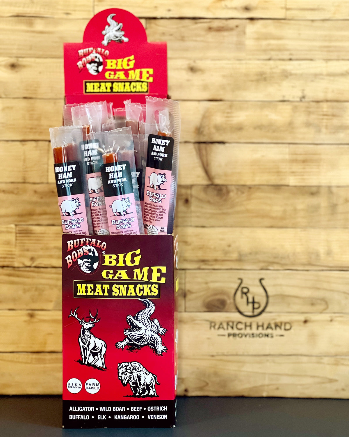 Ham Jerky Stick — Honey, Meat from Ranch Hand Provisions
