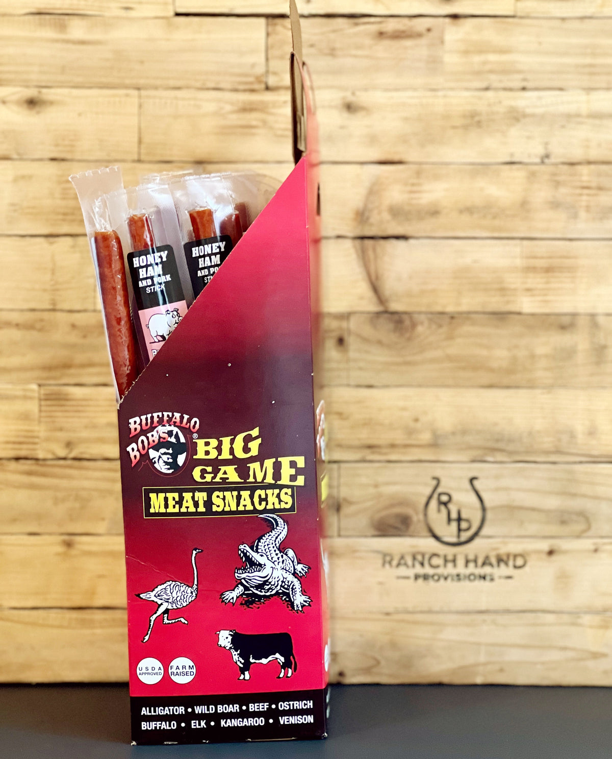 Ham Jerky Stick — Honey, Meat from Ranch Hand Provisions