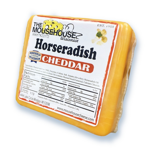 Horseradish Cheddar by Mousehouse Cheesehaus