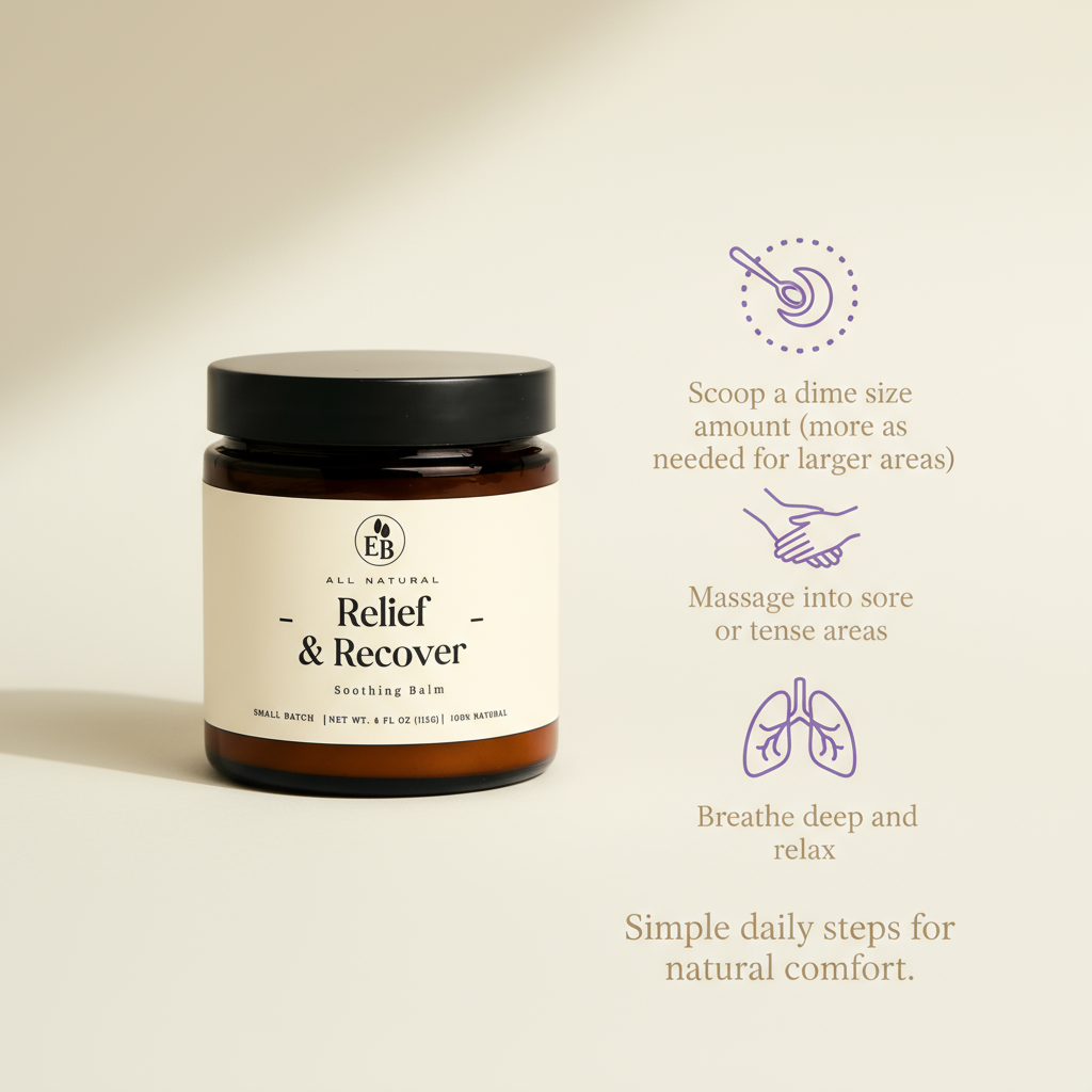 Relief & Recover Pain Balm, image 5 of 7