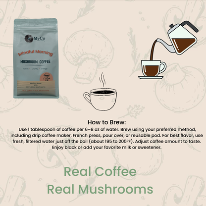 Lion’s Mane Organic Ground Coffee