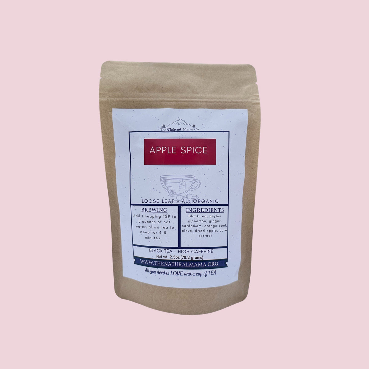 Apple Spice Chai, Tea from The Natural Mama Co