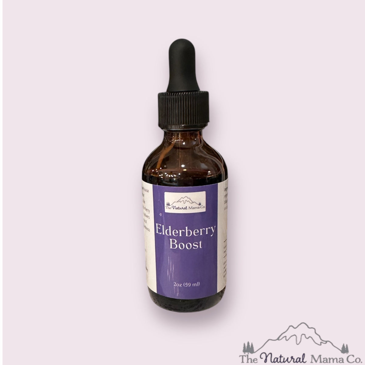 Elderberry Boost Tincture, Herbal Supplements from The Natural Mama Co