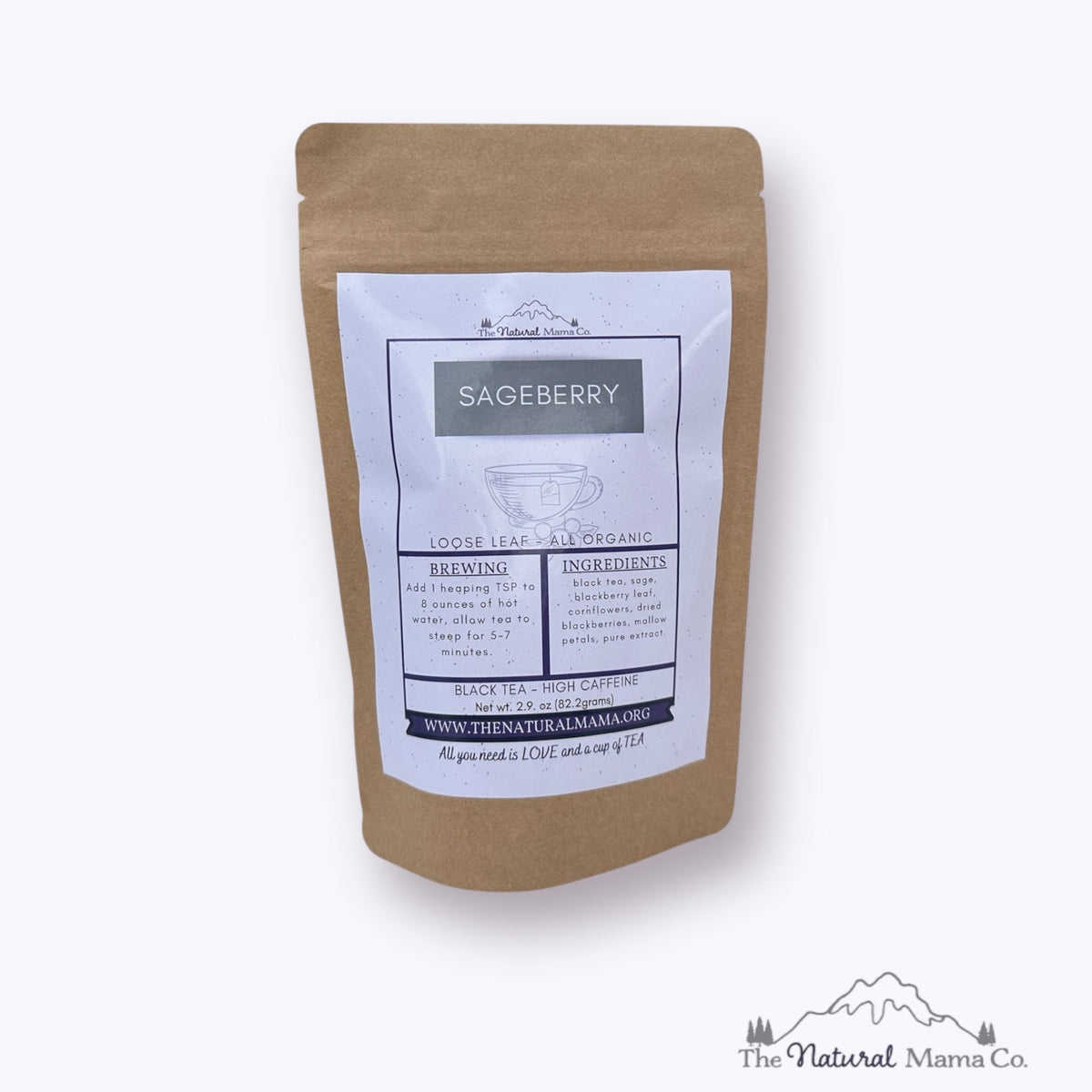 Sage Berry, Tea from The Natural Mama Co