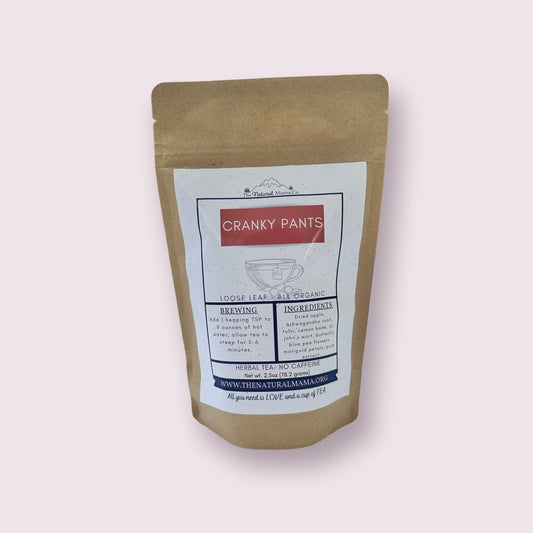 Cranky Pants, Tea from The Natural Mama Co