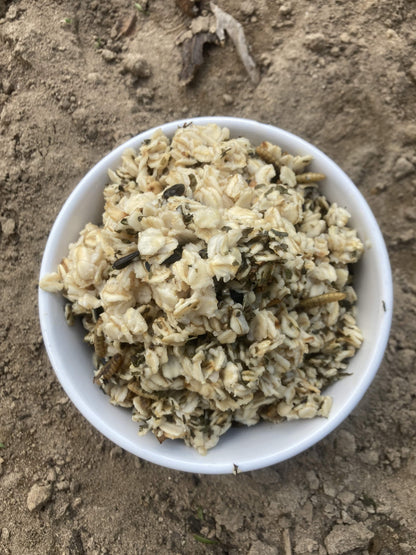 Cold Winter Nights - Warm Oatmeal Treat for Extra Calories from Dahlia Pets
