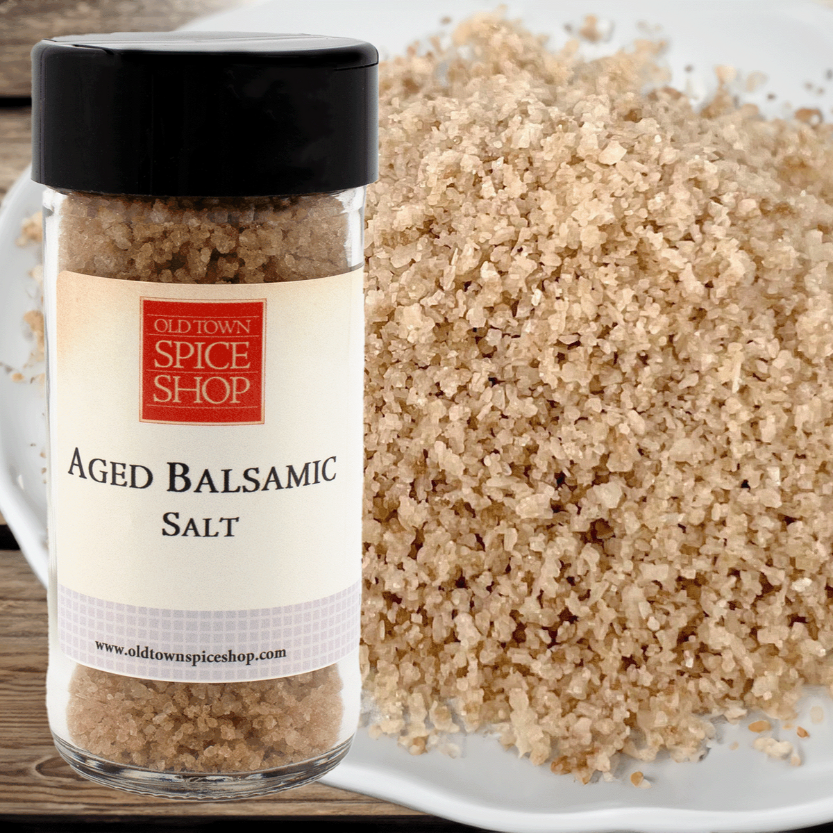 Aged Balsamic Salt by Old Town Spice Shop
