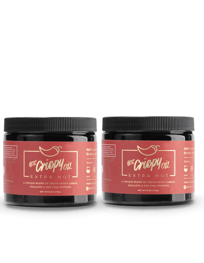 Extra Hot Crispy Oil –  Chili Crisp Garlic Oil