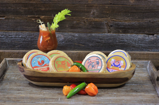 Spicy Cheese Lovers Pack (8 Cheeses) by Cheese Brothers