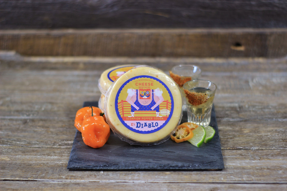 El Diablo - Scorpion Pepper Gouda, Cheese from Cheese Brothers, Inc.