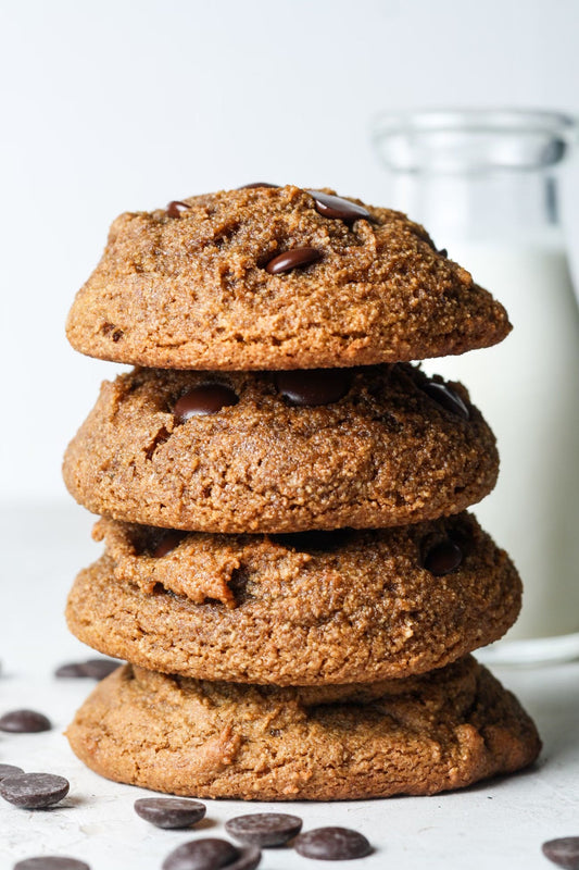 Pumpkin Chocolate Chip Cookies by Sweet Addison's